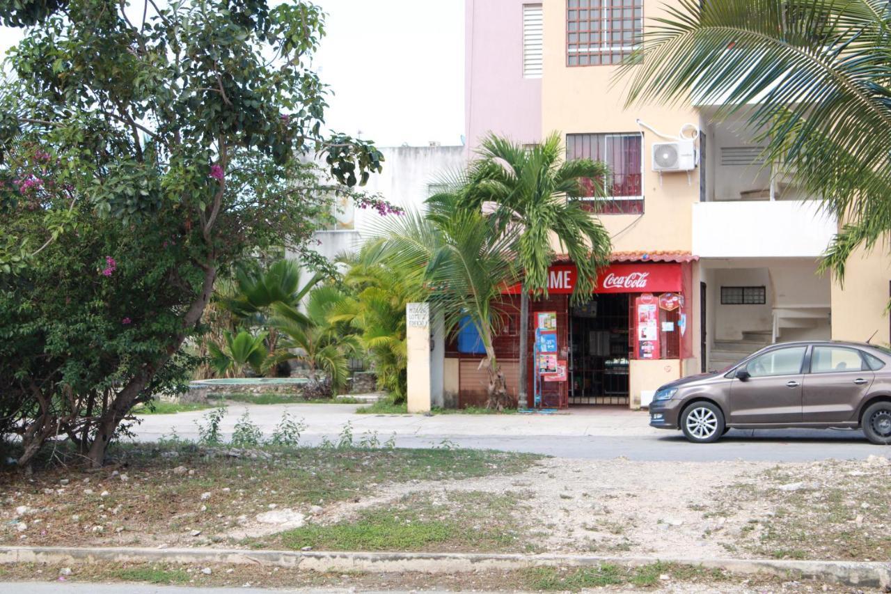Relajante Y Acogedor Apartamento Con Alberca En Cancún Exterior foto